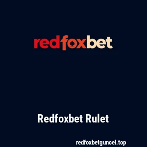 Redfoxbet Rulet